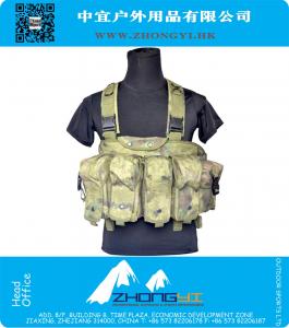 Mens Airsoft Tactical Vest Military Amphibious Molle Vest Sport Multicam Swat Army Modular Apron Combat Gilet Gear Waist