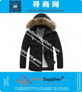 Mens Coat Thick Warm Winter Outwear Camel Navy Black 3 Colors High Quality Outdoors Coat
