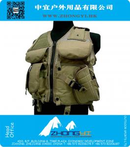 Militar Paintball TVE empate cruz Airsoft Tactical Vest