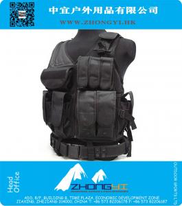 Professional Airsoft Tactical Military Molle Combat Assault Plate Carrier Vest CS clothing Tactical vest